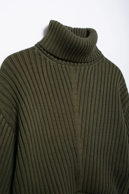 NOA | Geribde Cropped Coltrui voor Dames – Warm & Modern Voor Koude, Onvoorspelbare Dagen
