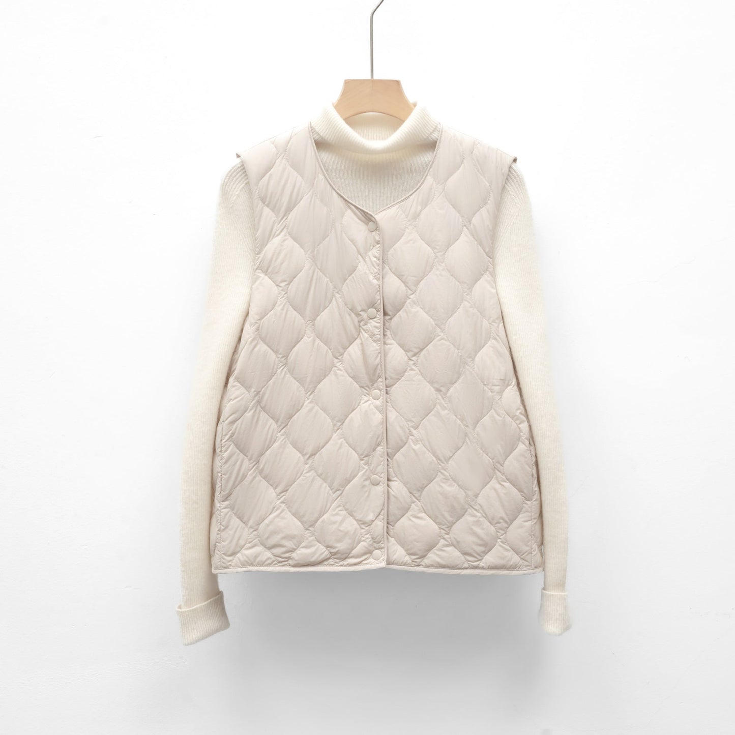 Reversible Gewatteerd Vest Voor Dames | Lichtgewicht Omkeerbaar Bodywarmer Voor Lente En Herfst
