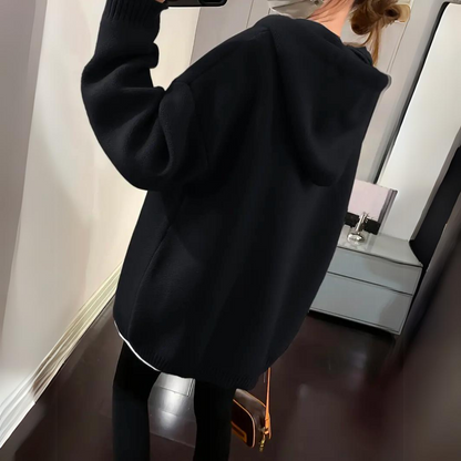 Oversized hoodie met smiley | Warm, speels & onweerstaanbaar comfy!