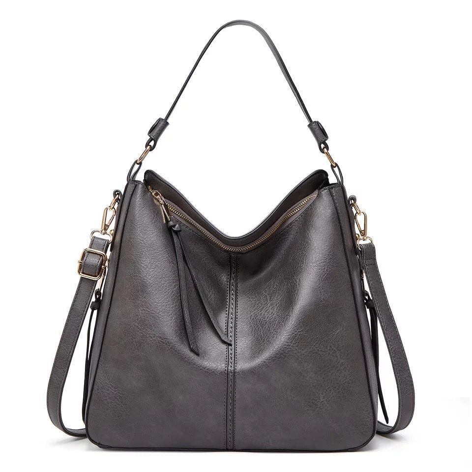 ERSILIA | Luxe Leren Tas Voor Dames Met Verfijnde Details - Klassiek, Functioneel & Stijlvol