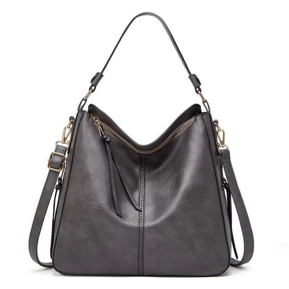 ERSILIA | Luxe Leren Tas Voor Dames Met Verfijnde Details - Klassiek, Functioneel & Stijlvol