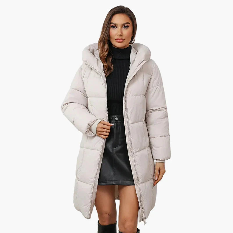 Winter Comfort Parka | Warme Lange Damesjas Met Capuchon Voor IJskoude Dagen