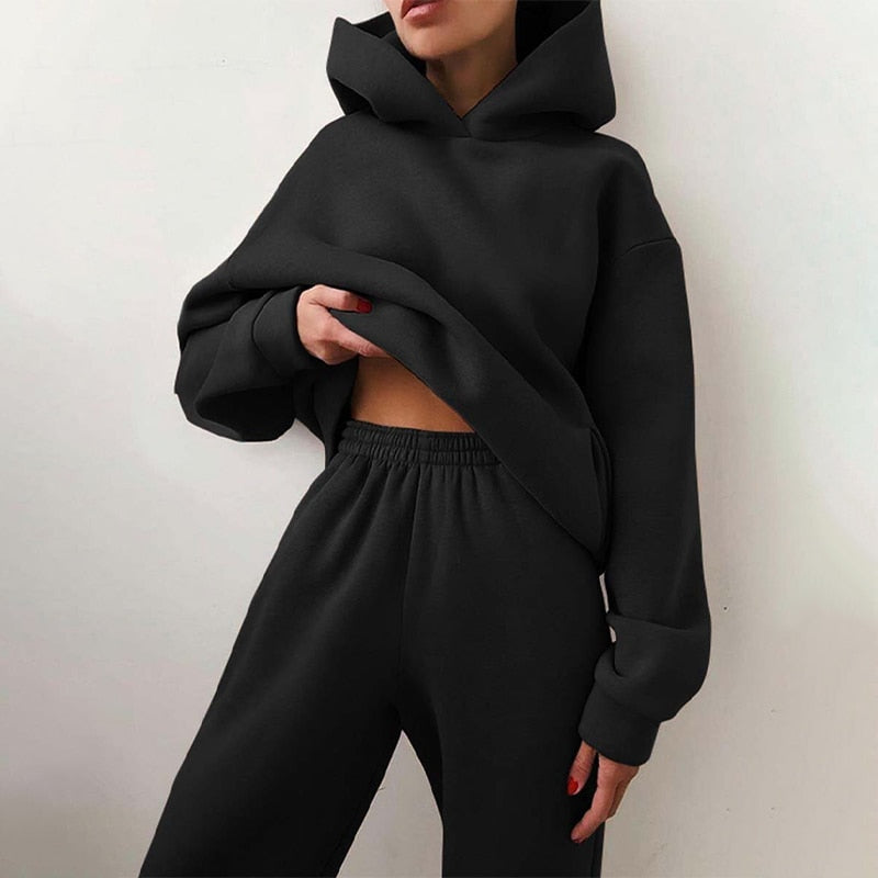 INÈS | Oversized Joggingset Voor Dames Met Relaxte Pasvorm – Comfortabel, Modieus & Veelzijdig