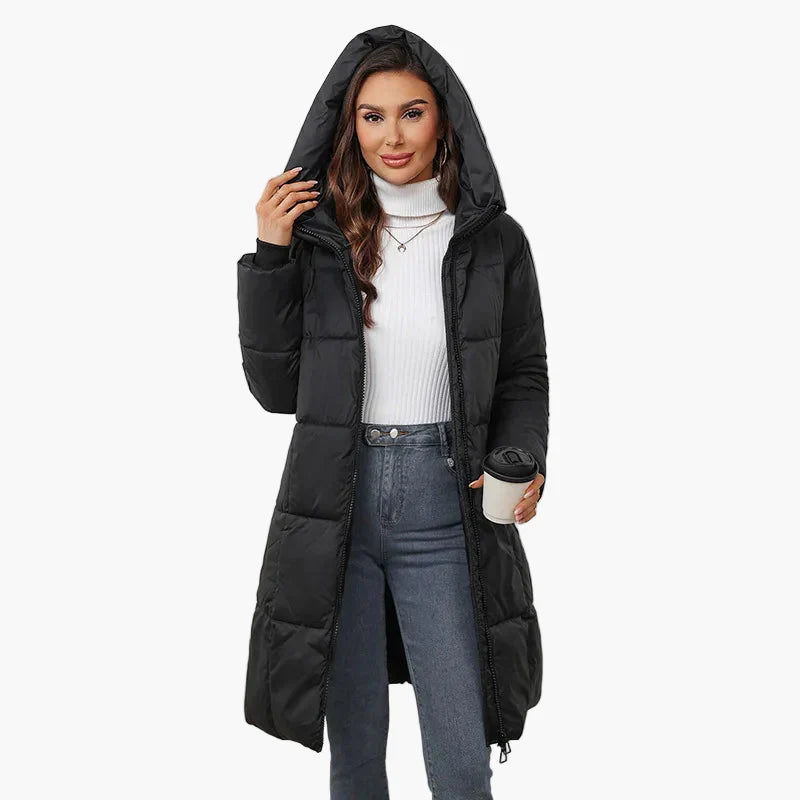 Winter Comfort Parka | Warme Lange Damesjas Met Capuchon Voor IJskoude Dagen