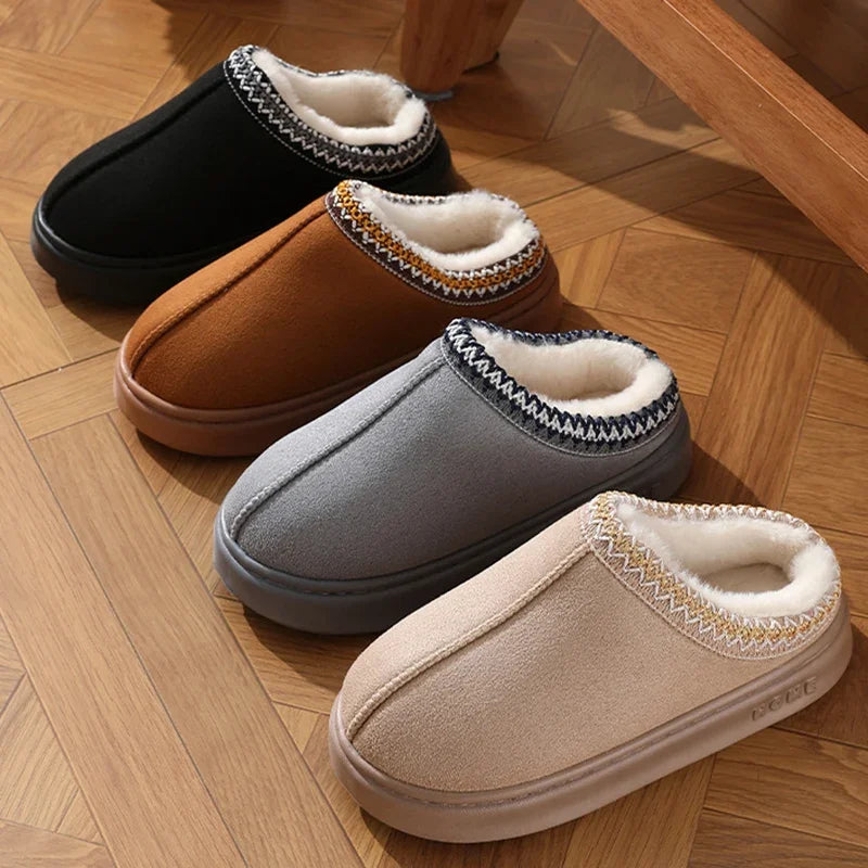 MARIT | Warme Dames Pantoffels Gevoerd Met Bont – Knus, Comfortabel & Perfect Voor De Winter