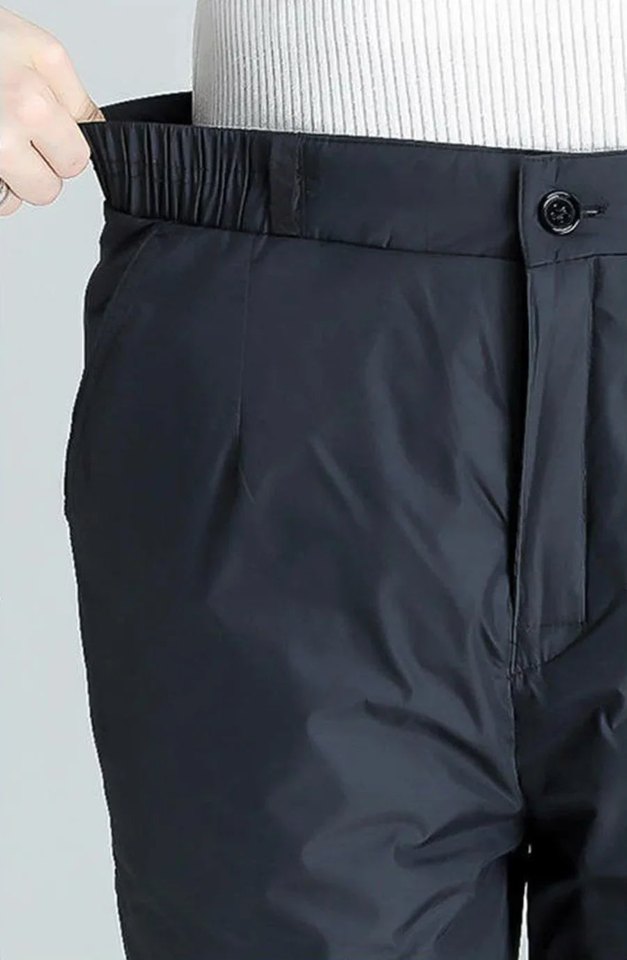 Winter Broek Voor Dames In Grote Maten | Warme Rechte Winterpants Met Thermovoering
