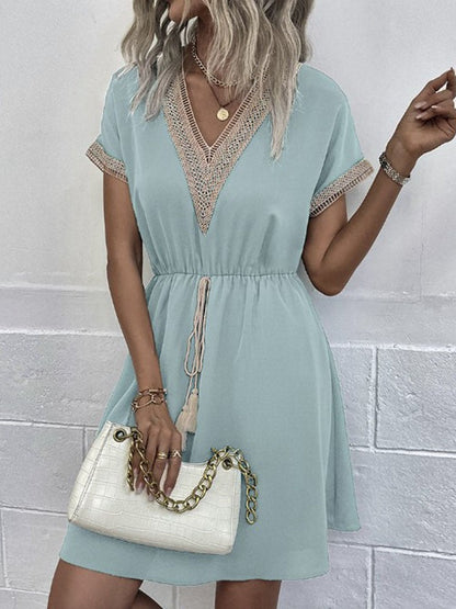 SAVANA | Elegante Zomerjurk voor Dames met Uniek V-Hals Design