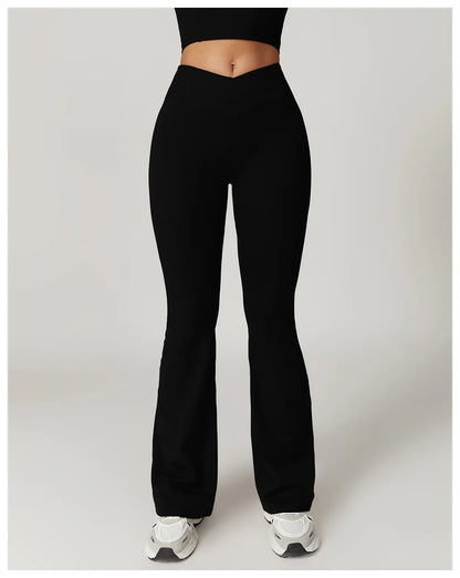 Hoge taille shaping yoga broek | Comfort dat je figuur flatteert!