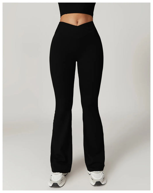 Hoge taille shaping yoga broek | Comfort dat je figuur flatteert!