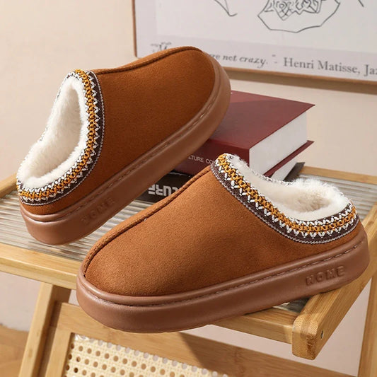 MARIT | Warme Dames Pantoffels Gevoerd Met Bont – Knus, Comfortabel & Perfect Voor De Winter