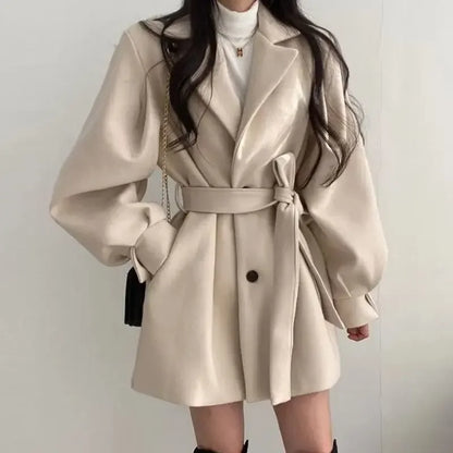ISABELLA | Dames Trenchcoat met Ceintuur – Tijdloos, Elegant & Comfortabel Voor Elke Gelegenheid