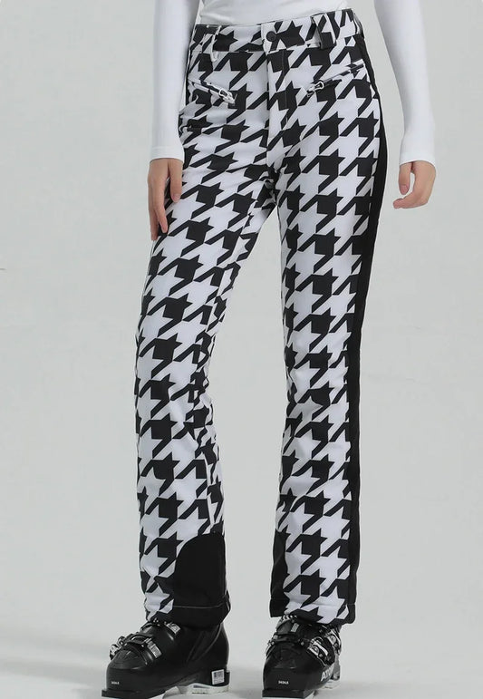 Wind & Waterdichte Dames Ski broek Met Stretch & Functionele Details – Warm, Comfortabel & Stijlvol Voor Wintersport