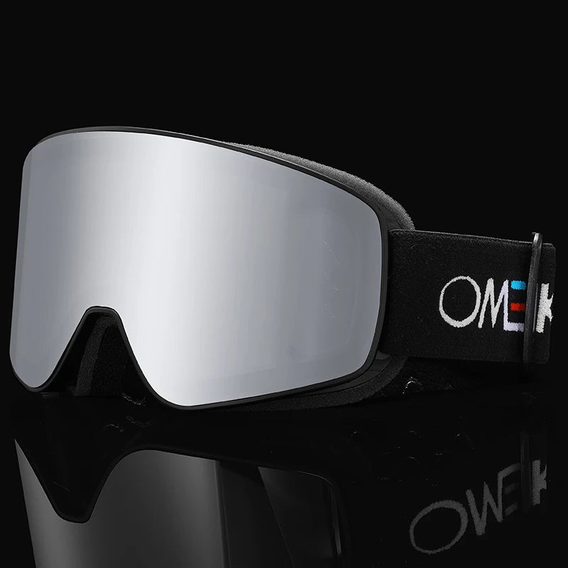 Dubbele Laag Ski Bril | Anti-Fog & UV-bescherming Voor Wintersport