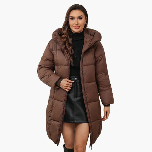 Winter Comfort Parka | Warme Lange Damesjas Met Capuchon Voor IJskoude Dagen