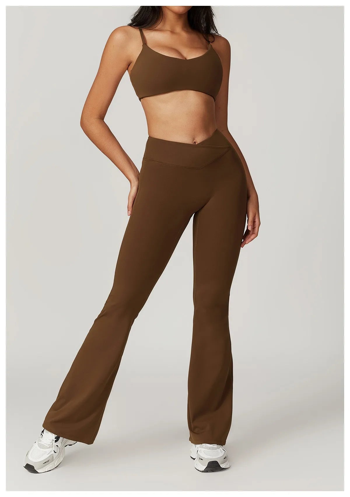 Hoge taille shaping yoga broek | Comfort dat je figuur flatteert!