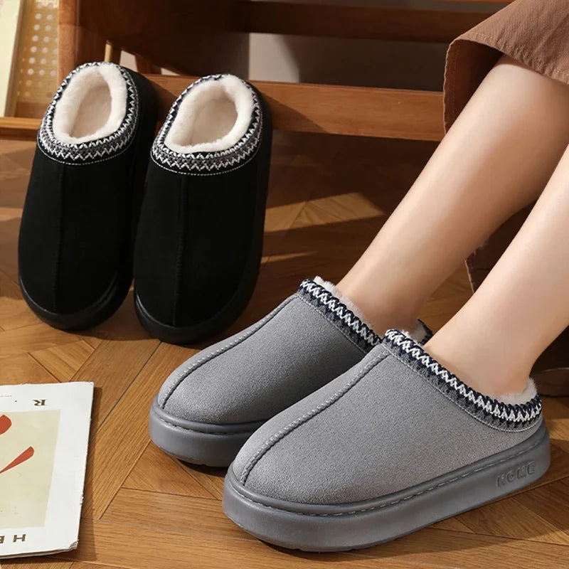 MARIT | Warme Dames Pantoffels Gevoerd Met Bont – Knus, Comfortabel & Perfect Voor De Winter