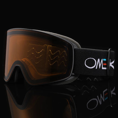 Dubbele Laag Ski Bril | Anti-Fog & UV-bescherming Voor Wintersport
