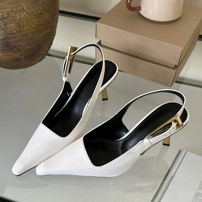 CHA | Lage Hak Voor Dames Met Riem/Gesp Design