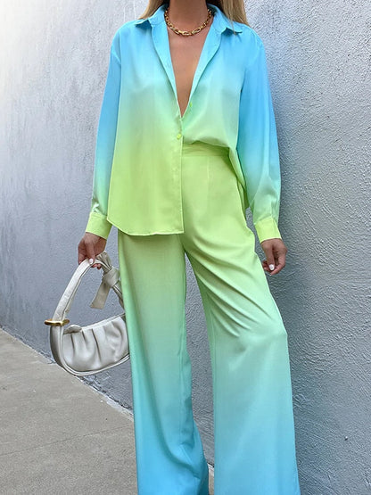 OPALIA | Glanzende Zomerset Dames met Overlopende Kleuren