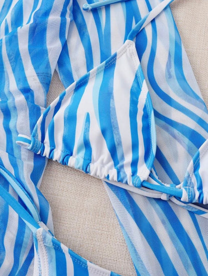 TUGBA | Luxe 3-Delige Bikini Set Voor Dames - Zomers & Elegant