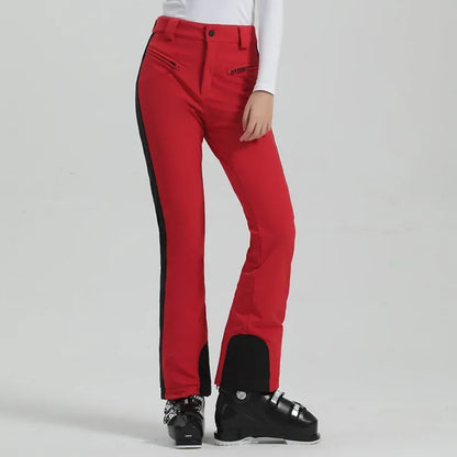 Wind & Waterdichte Dames Ski broek Met Stretch & Functionele Details – Warm, Comfortabel & Stijlvol Voor Wintersport