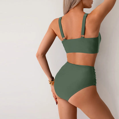 LANA | Flatterende High Waist Bikini – Corrigerend, Comfortabel & Elegant Voor Elke Vrouw