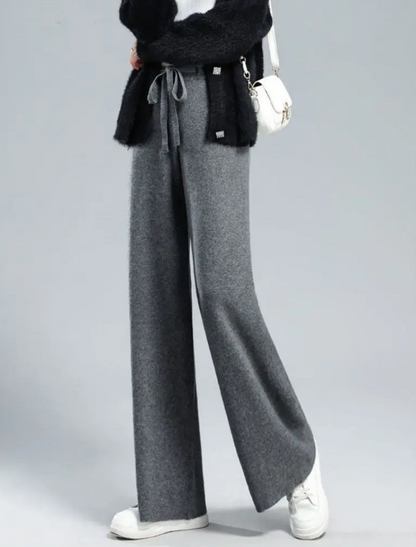 ALYA | Dun Gebreide Warme Damesbroek – Heerlijk Comfort Voor Herfst & Winter
