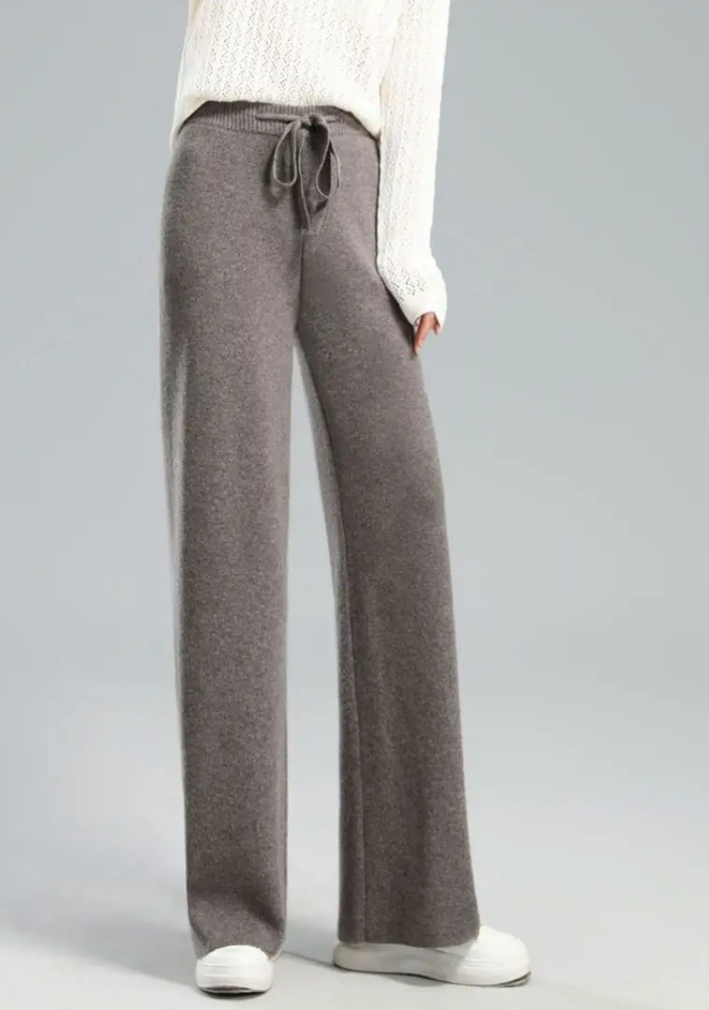 ALYA | Dun Gebreide Warme Damesbroek – Heerlijk Comfort Voor Herfst & Winter