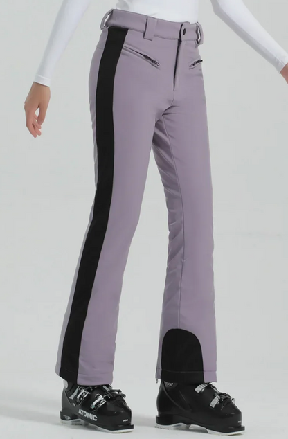Wind & Waterdichte Dames Ski broek Met Stretch & Functionele Details – Warm, Comfortabel & Stijlvol Voor Wintersport
