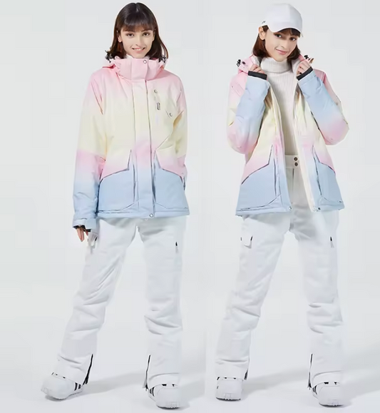 Dames Ski Jas & Ski Broek Set – Waterdicht, Warm Tot -30°C & Functioneel Voor Elke Wintersportdag
