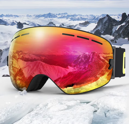 Ski Bril Pro Vision | Dubbele Anti-fog Lens Met Breedzicht & UV400 Bescherming