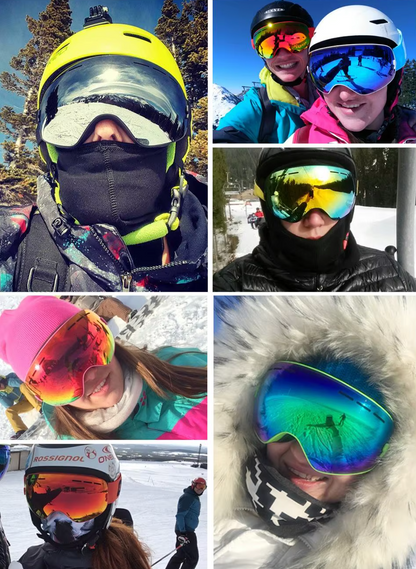 Ski Bril Pro Vision | Dubbele Anti-fog Lens Met Breedzicht & UV400 Bescherming