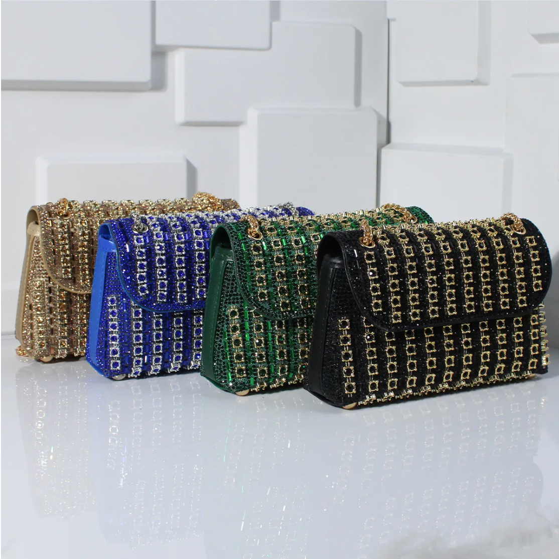 EVELYN | Diamond Clutch Bag