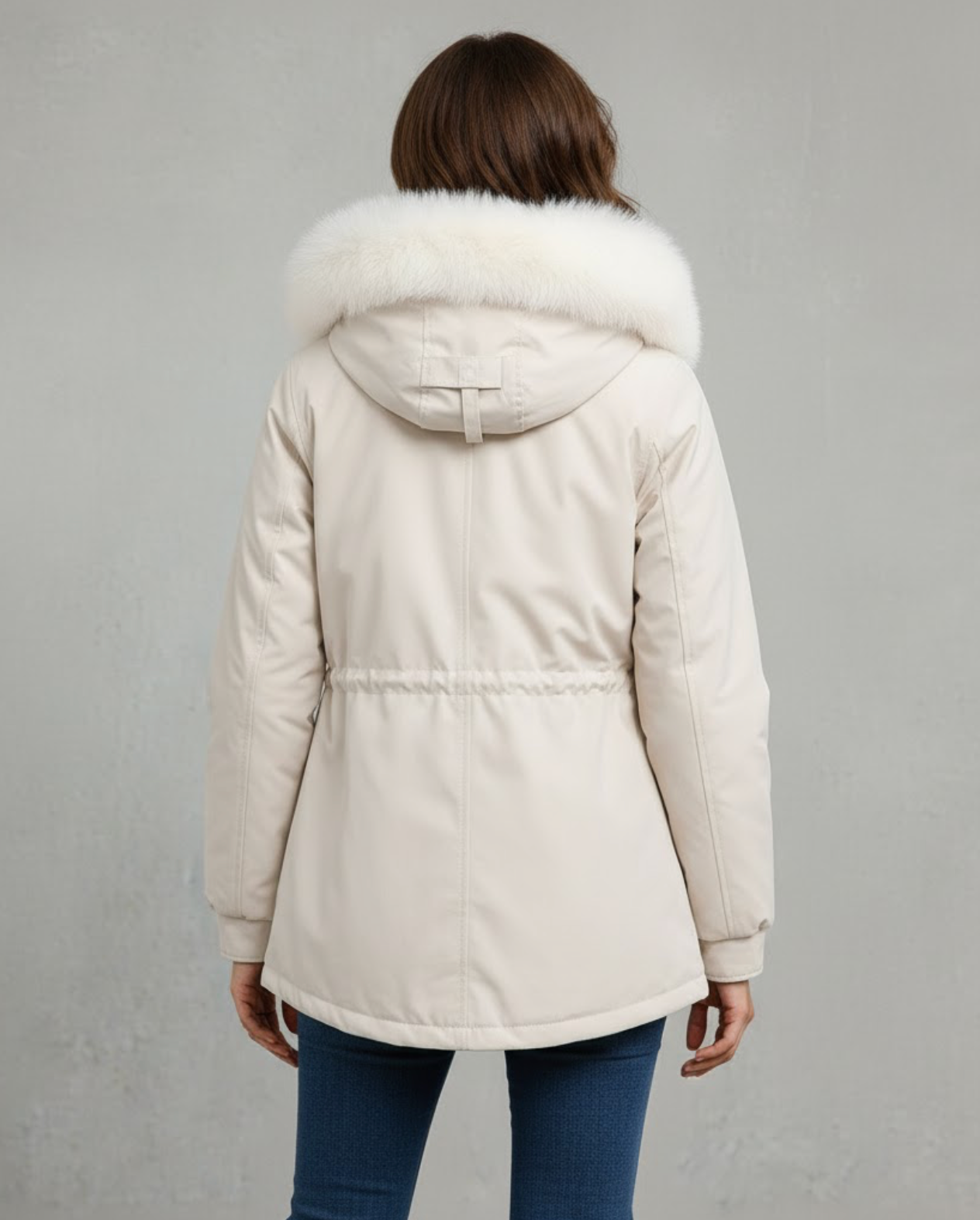 Dames Winter Parka Met Luxe Bontcapuchon | Warm, Waterafstotend & Elegant
