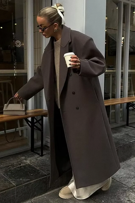 Oversized Mantel Jas Voor Dames – Elegant, Warm & Perfect Voor De Herfst