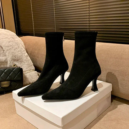 ROMEE | Slanke Stijlvolle Dames Enkellaarzen - Chic & Comfortabel