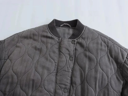 SENNA | Gewatteerde Oversized Tussenjas Voor Dames – Warm, Trendy & Perfect Voor Koele Dagen