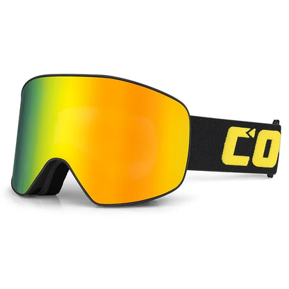 Professionele Ski Bril | Dubbele Anti-condens Lens Met UV400 & Breed Zicht