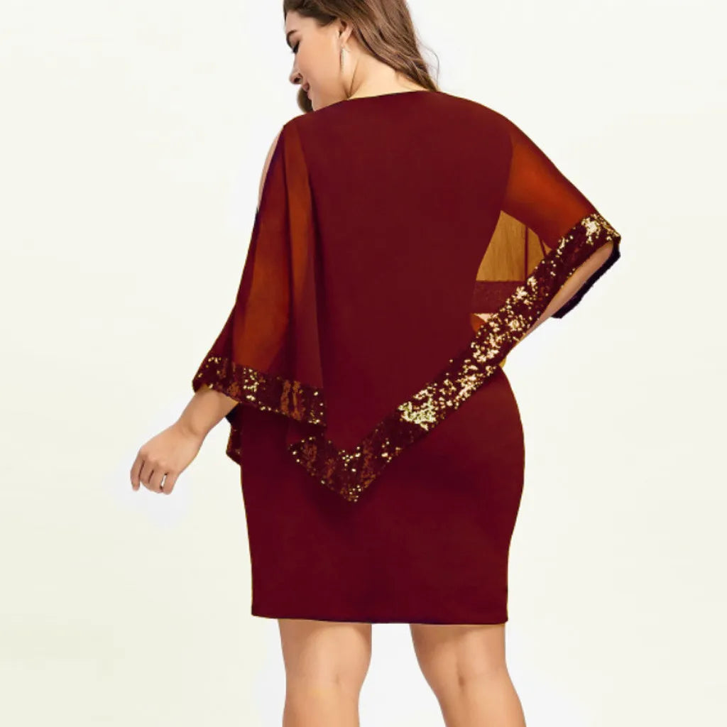 Elegante Glitterjurk | Chic, Feestelijk & Zelfverzekerd