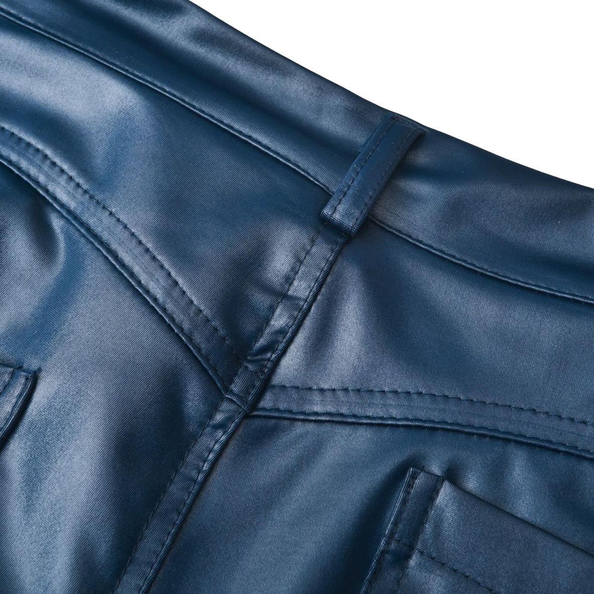PU Leren Skinny Broek Voor Dames | Hoge Taille Stretch Kunstleer Legging