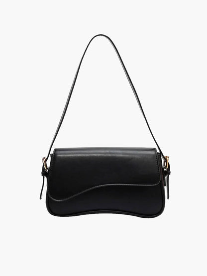 JANITA | Dames Schouder Tas Met strak & Golvend Design - Veelzijdig, Luxe & Modieus