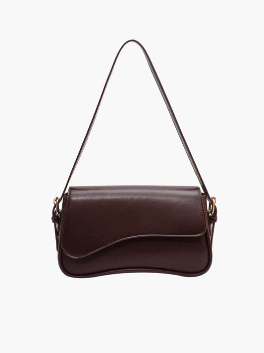 JANITA | Dames Schouder Tas Met strak & Golvend Design - Veelzijdig, Luxe & Modieus