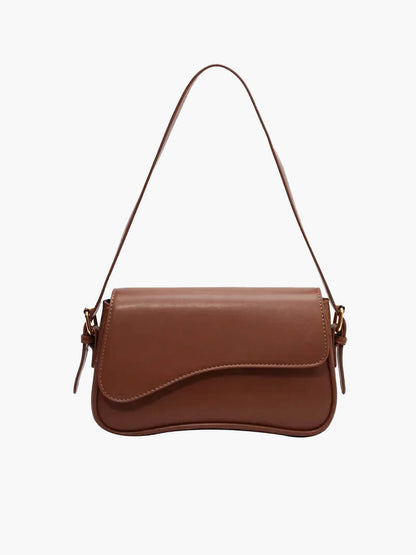 JANITA | Dames Schouder Tas Met strak & Golvend Design - Veelzijdig, Luxe & Modieus