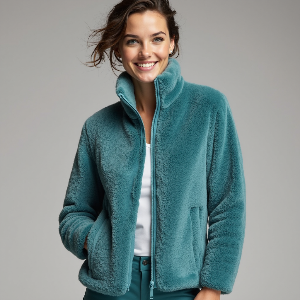 Fleece Jacket | Ultra-Zachte Textuur & Winter Casual Comfort
