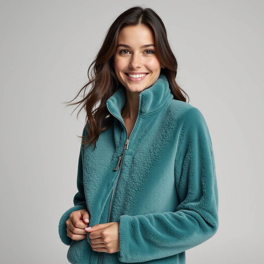 Fleece Jacket | Ultra-Zachte Textuur & Winter Casual Comfort