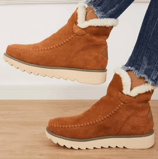 ISOLDE | Zachte Comfortabele Winterlaarzen Voor Dames – Warm, Veerkrachtig & Modieus