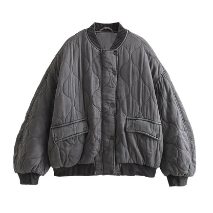 SENNA | Gewatteerde Oversized Tussenjas Voor Dames – Warm, Trendy & Perfect Voor Koele Dagen