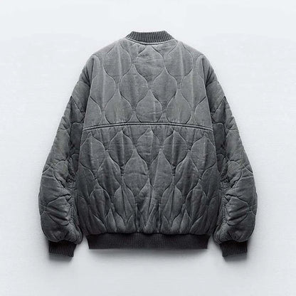 SENNA | Gewatteerde Oversized Tussenjas Voor Dames – Warm, Trendy & Perfect Voor Koele Dagen
