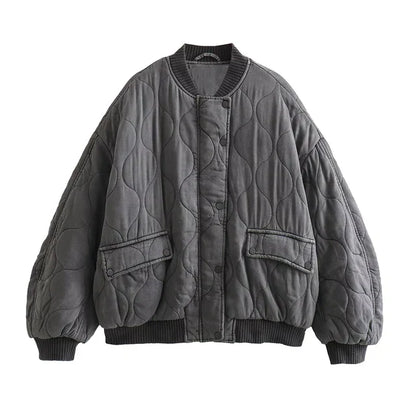 SENNA | Gewatteerde Oversized Tussenjas Voor Dames – Warm, Trendy & Perfect Voor Koele Dagen