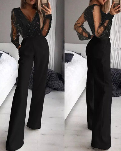 Luxe Dames Jumpsuit | Elegante Statement One-Piece Met Flatterende Pasvorm
